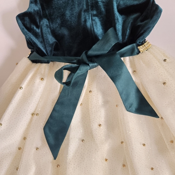 Couture Princess formal birthday wedding party dress girls size 7 - Picture 9 of 11